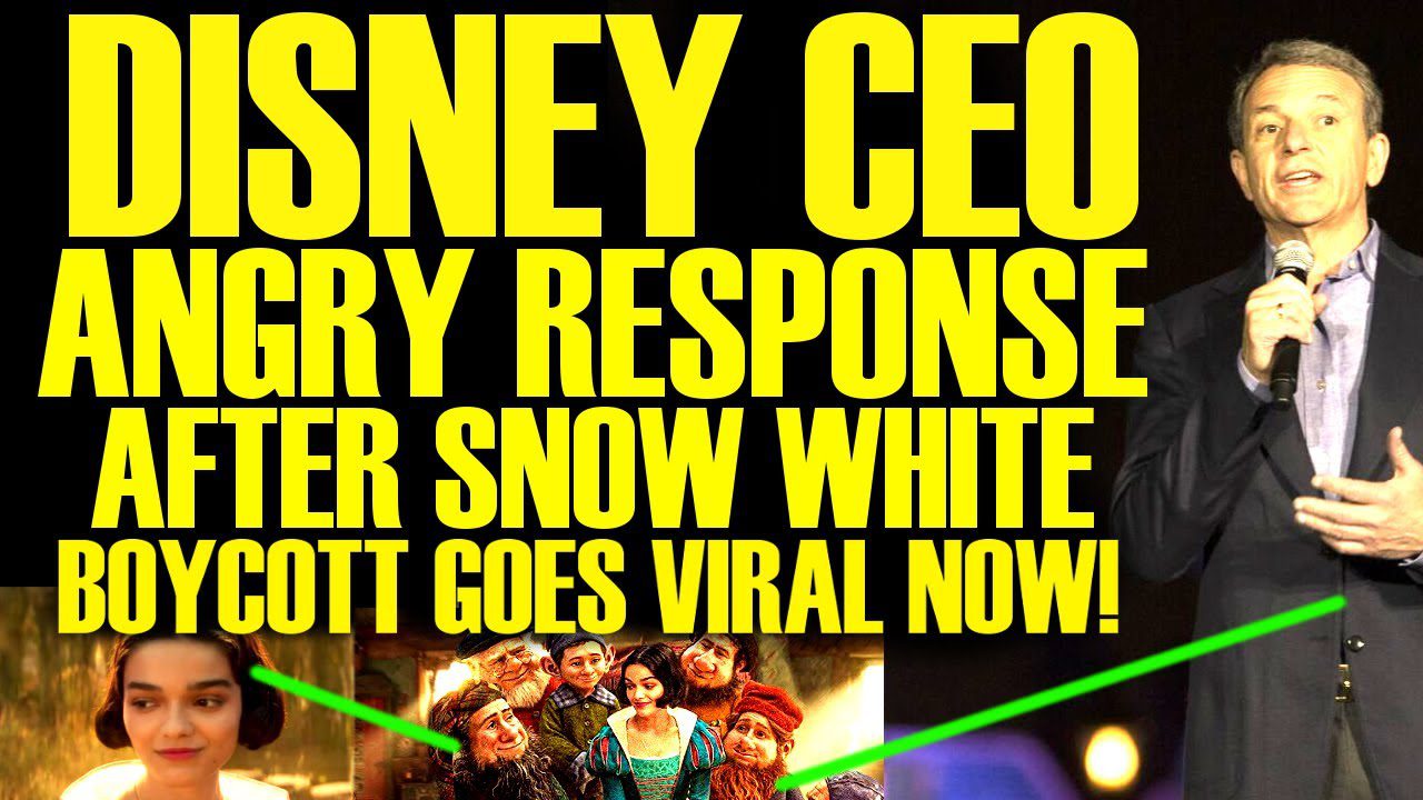 DISNEY CEO FURIOUS RESPONSE AFTER WOKE SNOW WHITE FINANCIAL …