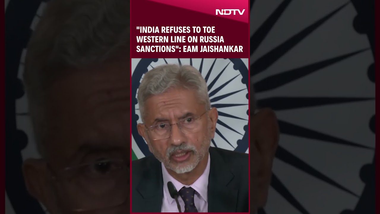 S Jaishankar Latest News | India Refuses to Toe Western Line…