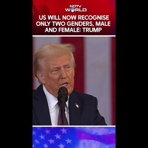 Donald Trump On Gender | Donald Latest News | “…There Are …