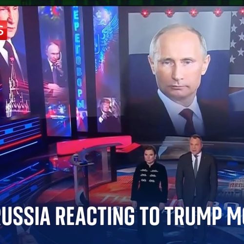 Russian state media triumphant as Trump reaches out to Putin